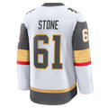 V.Golden Knights #61 Mark Stone Supporters Away Premium Jersey - White Stitched American Hockey Jerseys