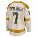 V.Golden Knights #7 Alex Pietrangelo Supporters 2024 Winter Classic Breakaway Player Jersey - Cream Hockey Jerseys