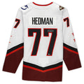 TB.Lightning #77 Victor Hedman Supporters Authentic Autographed 2022 All-Star Game White Stitched American Hockey Jerseys