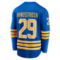 B.Sabres #29 Vinnie Hinostroza Supporters Branded Home Breakaway Player Jersey Royal Stitched American Hockey Jerseys