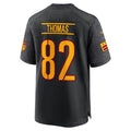 W.Commanders #82 Logan Thomas Black Alternate Game Player Jersey Stitched American Football Jerseys