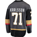 V.Golden Knights #71 William Karlsson Supporters Branded Alternate Premier Breakaway Player Jersey  Gray Hockey Jerseys