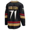 V.Golden Knights #71 William Karlsson Supporters Branded Special Edition 2.0 Breakaway Player Jersey Black Hockey Jerseys