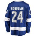 TB.Lightning #24 Zach Bogosian Supporters Branded Home Breakaway Player Jersey Blue Stitched American Hockey Jerseys