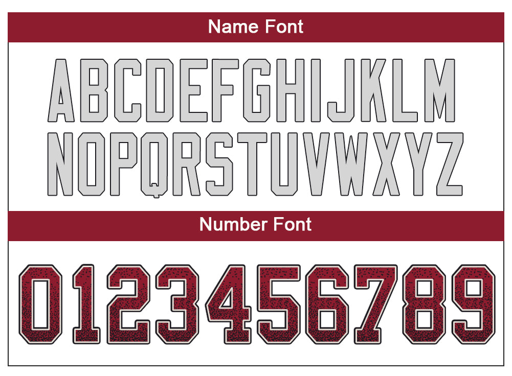 Custom A.Cardinal Men's American Red Drift Fashion Stitched Football Jersey