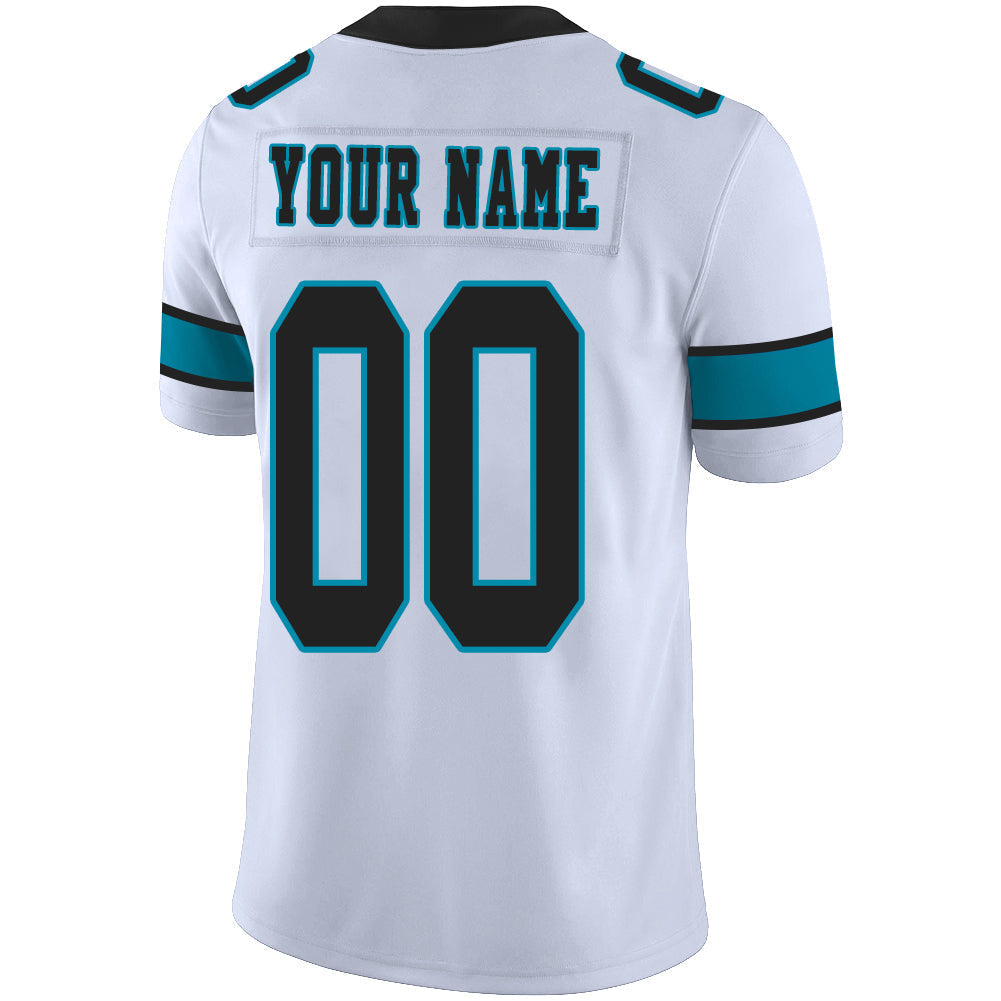 Custom C.Panther Stitched American Football Jerseys Personalize Birthday Gifts White Jersey