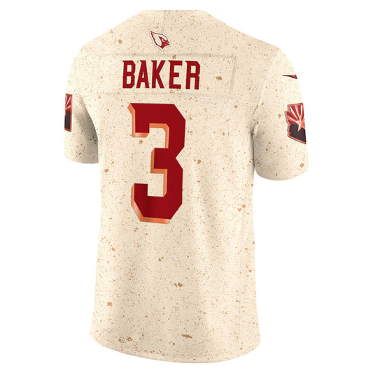 A.Cardinals #3 Budda Baker Natural 2025 Rivalries Collection Limited Stitched American Football Jerseys