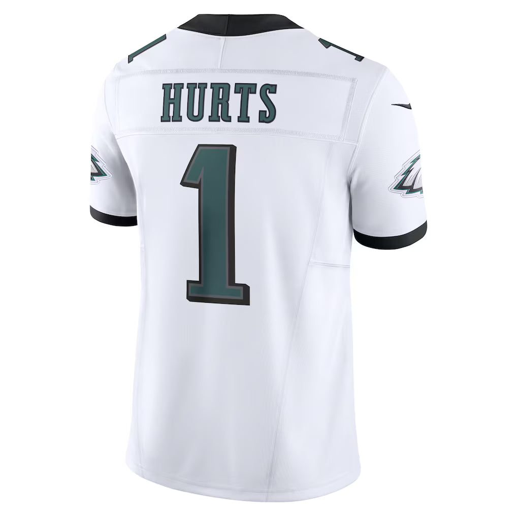 P.Eagles #1 Jalen Hurts White Vapor F.U.S.E. Limited Jersey