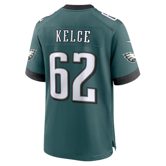 P.Eagles #62 Jason Kelce Midnight Green Vapor F.U.S.E. Limited Jersey