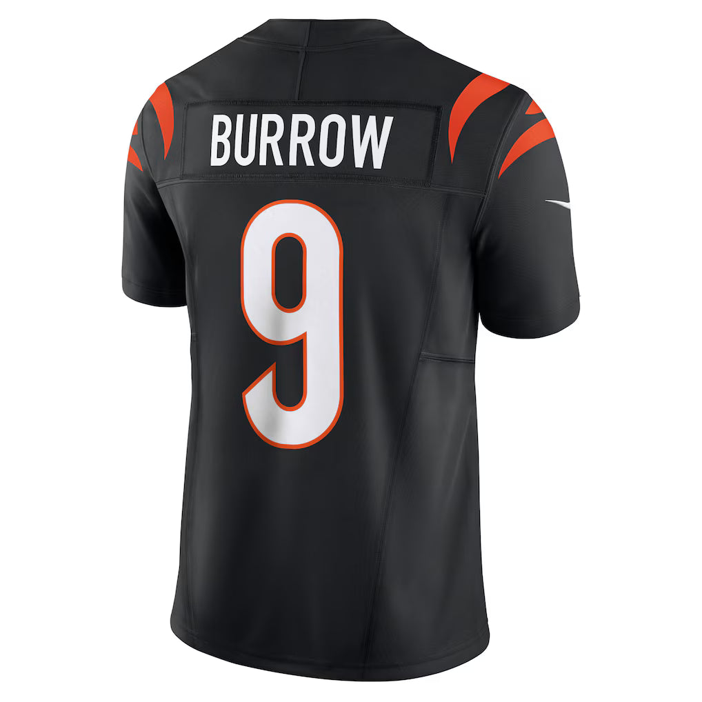 C.Bengals #9 Joe Burrow Black Vapor F.U.S.E. Limited Jersey