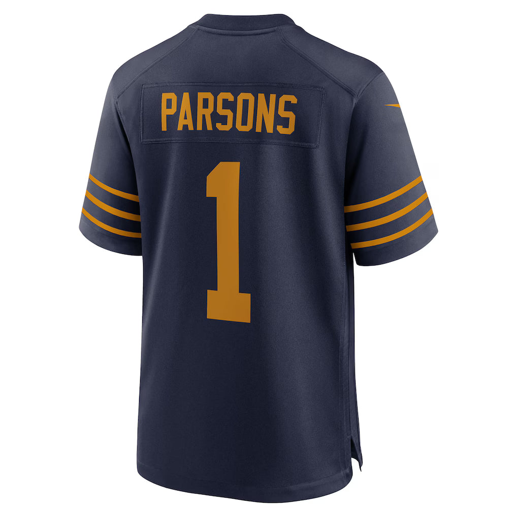 GB.Packers #1 Micah Parsons Navy The 1923 Classic Vapor F.U.S.E. Limited Jersey
