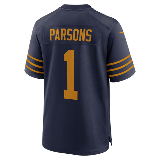 GB.Packers #1 Micah Parsons Navy The 1923 Classic Vapor F.U.S.E. Limited Jersey