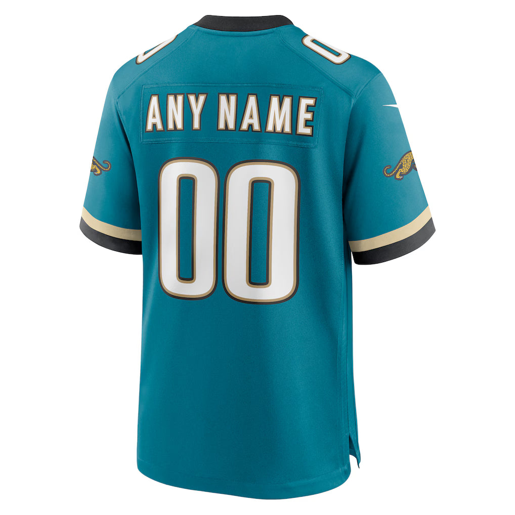 Custom J.Jaguars Teal Prowler Throwback Vapor F.U.S.E. Limited