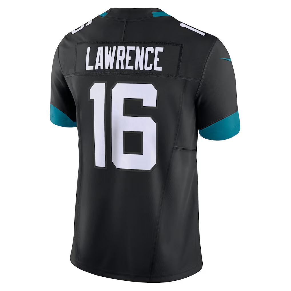 J.Jaguars #16 Trevor Lawrence Black Vapor F.U.S.E. Limited Jersey