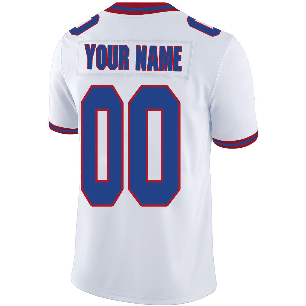 Custom NY.Giants  Stitched American Football Jerseys Personalize Birthday Gifts White Jersey